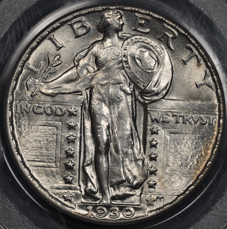 1930 PCGS MS63FH STANDING LIBERTY QUARTER FULL HEAD  